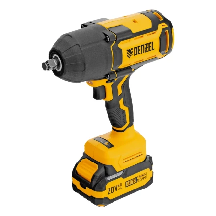 Гайковерт ударный аккумуляторный бесщет. CIWH-BL-20-1000, Li-Ion, 20 В// Denzel 26528 купить в Ханты-Мансийске