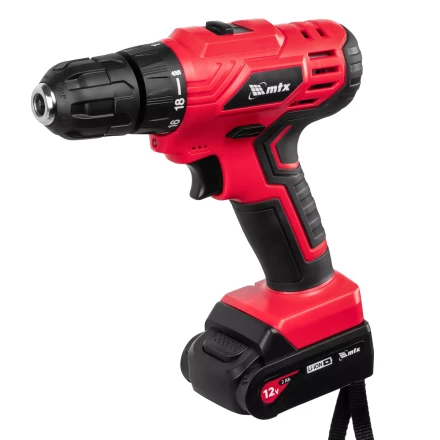 Дрель-шуруповерт аккумуляторная MTX MCDL-12-02, Li-Ion, 12 В, 2 акк. 26182 купить в Ханты-Мансийске