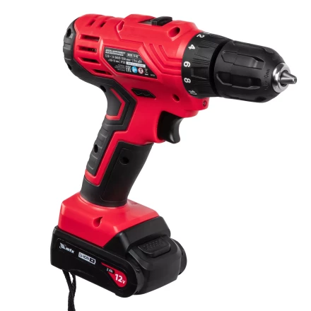 Дрель-шуруповерт аккумуляторная MTX MCDL-12-02, Li-Ion, 12 В, 2 акк. 26182 купить в Ханты-Мансийске