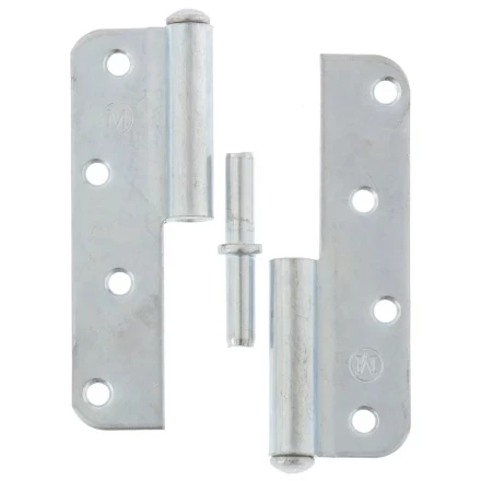 Петля накладная ПН1-110 левая цинк 4штуки  Металлист Россия 91553 купить в Ханты-Мансийске