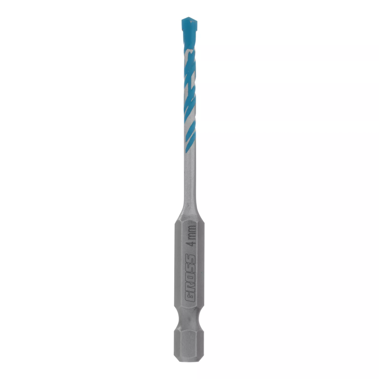 Сверло универсальное Gross, Multipurpose PRO, 6-гр. хвостовик, 4мм, 706010 купить в Ханты-Мансийске