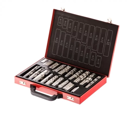 Набор сверл по металлу 1-10 мм 170 шт. HSS в металлическом кейсе Matrix 723170 купить в Ханты-Мансийске