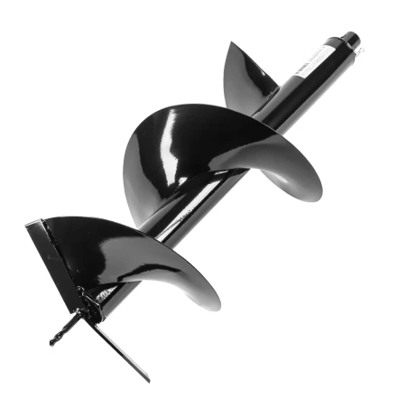 Шнек для грунта E-300, диаметр 300 мм, длина 800 мм,соединение 20 мм, несъемный нож Denzel 56026 купить в Ханты-Мансийске