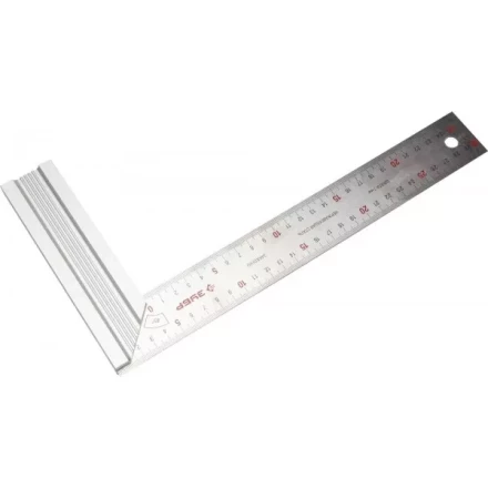 Угольник ЗУБР &quot;ЭКСПЕРТ&quot; столярный , усиленная алюминиевая рукоятка, нержавеющее полотно 37мм, длина 300мм 34394-30 купить в Ханты-Мансийске