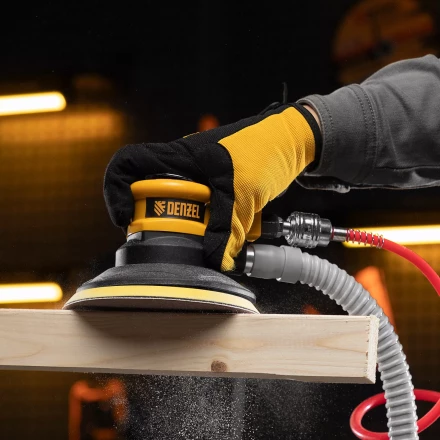 Эксцентриковая шлифовальная машина Denzel EPG150, 150 мм, 10000 об/мин, 5 мм, 160 л/мин 57476 купить в Ханты-Мансийске