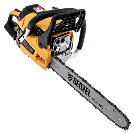Пила цепная бензиновая Denzel DS-4516, шина 40 см, 45 см3, 2,5 л.с, шаг 0,325, паз 1,5 мм, 64 звена 95236 купить в Ханты-Мансийске