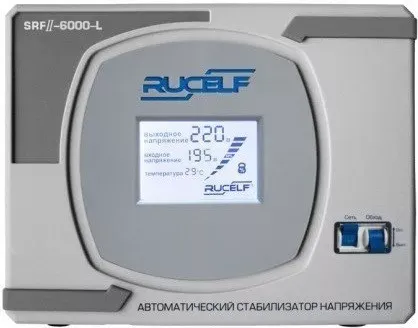 Стабилизатор напряжения RUCELF SRF.II-6000-L купить в Ханты-Мансийске
