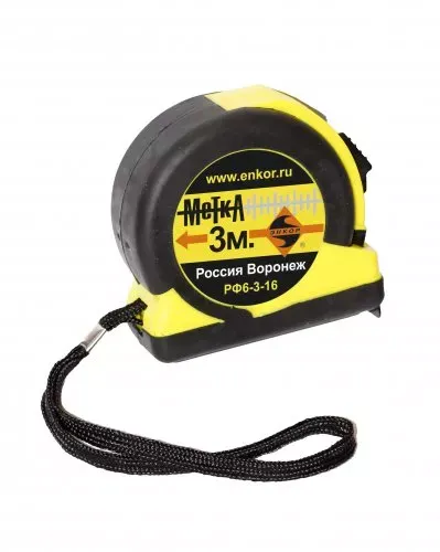 Рулетка 3м Метка Энкор 10105 купить в Ханты-Мансийске