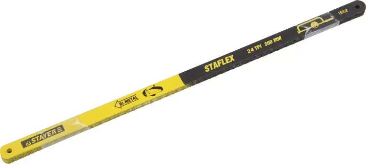 Полотна STAYER "PROFI" для ножовки по металлу, Bi-metall, 24х300 мм, 100 шт 15932-S100 купить в Ханты-Мансийске