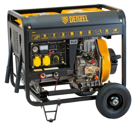 Дизельная сварочная генераторная установка DENZEL DW180Е 94664 купить в Ханты-Мансийске