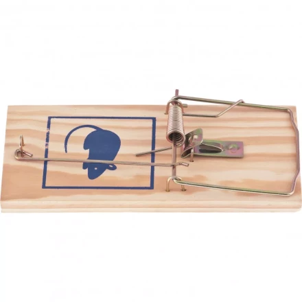 Крысоловка деревянная 175 х 83 х 10 мм усиленная Сибртех 93929 купить в Ханты-Мансийске