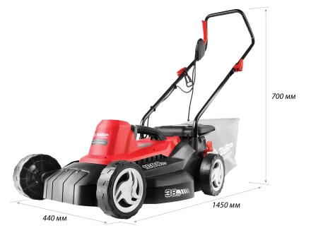 Газонокосилка электрическая ЗГКЭ-38-1600 серия МАСТЕР купить в Ханты-Мансийске