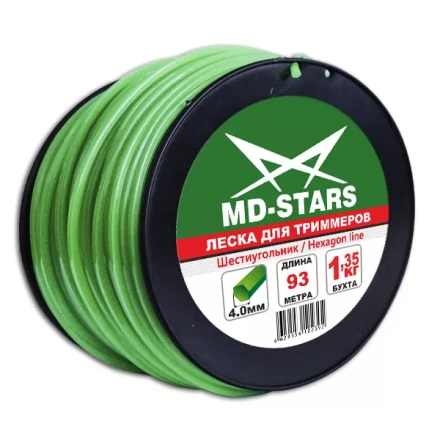 Леска для триммера HEXAGON LINE (шестиугольник) катушка 1,6ММХ583М купить в Ханты-Мансийске