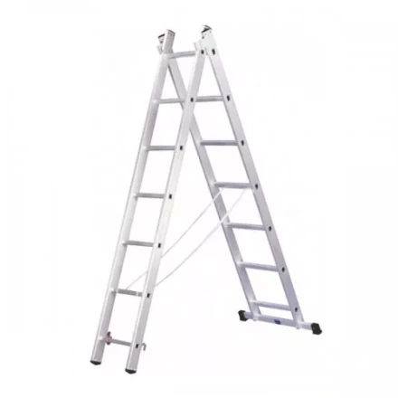 Лестница двухсекционная 2х 9 ступеней ЭНКОР 69697 купить в Ханты-Мансийске