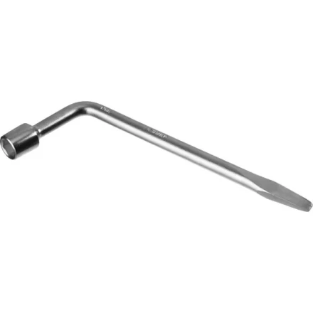 Ключ баллонный ЗУБР &quot;МАСТЕР&quot; L-образный, с монтажной лопаткой, 17мм 2753-17_z02 купить в Ханты-Мансийске