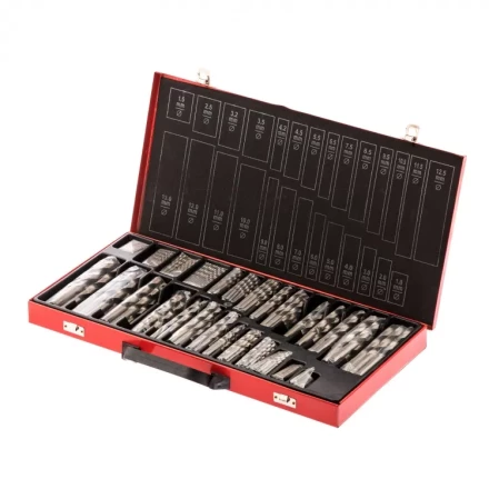 Набор сверл по металлу 1-13 мм 230 шт. HSS в металлическом кейсе Matrix 723230 купить в Ханты-Мансийске