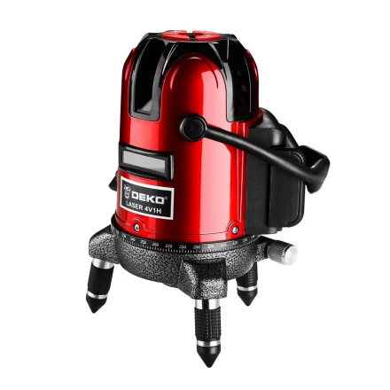 Уровень лазерный LL57 SET7 DEKO, 065-0294, в пластиковом кейсе со штативом купить в Ханты-Мансийске