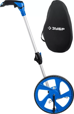 ЗУБР 0.1 - 9999 м, измерительное колесо, (курвиметр) со складной алюминиевой рукояткой, Профессионал (34880) купить в Ханты-Мансийске