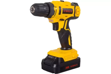 Дрель-шуруповерт Eurolux ДА-20/2Li 72/14/52 купить в Ханты-Мансийске
