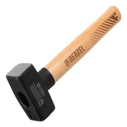 Кувалда, 1000 г Denzel, кованая головка, буковая рукоятка 11018 купить в Ханты-Мансийске