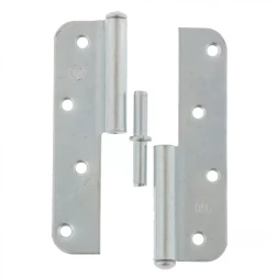 Петля накладная ПН1-130 левая цинк 4штуки Металлист Россия 91555