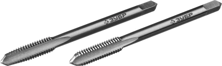 Метчики ЗУБР "ПРОФЕССИОНАЛ" машинно-ручные, комплектные для нарезания метрической резьбы в сквозных отверстиях, М6х1,0, 2шт 4-28007-06-1.0-H2_z01 купить в Ханты-Мансийске