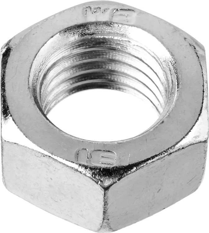 Гайка ГОСТ 5927-70, M10, 5 шт, кл. пр. 6, оцинкованная, ЗУБР 303556-10 купить в Ханты-Мансийске
