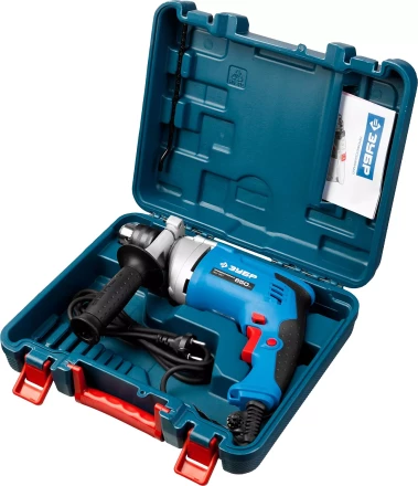 Дрель ударная + кейс ЗДУ-850 ЭРМКМ2 серия ПРОФЕССИОНАЛ купить в Ханты-Мансийске