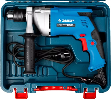 Дрель ударная + кейс ЗДУ-850 ЭРМКМ2 серия ПРОФЕССИОНАЛ купить в Ханты-Мансийске