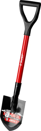 Лопата &quot;МАСТЕР&quot; автомобильная, стальной черенок, ЗУБР 39258 купить в Ханты-Мансийске