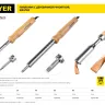 Паяльник STAYER "MASTER" с деревянной рукояткой и долговечным жалом, 80 Вт, клин 55310-80 купить в Ханты-Мансийске