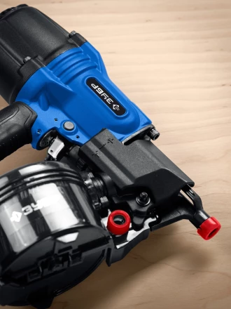 ЗУБР CSN-65, пневматический обшивочный нейлер для барабанных гвоздей ЗУБР CSN (38-65 мм), Профессионал (31922) купить в Ханты-Мансийске