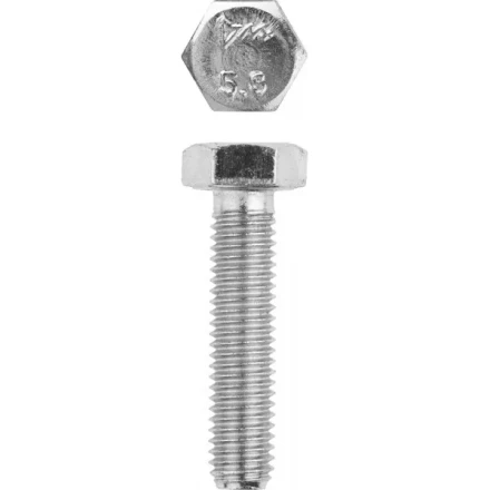 Болт ЗУБР &quot;МАСТЕР&quot; с шестигранной головкой, ГОСТ 7798-70, класс прочности 5.8, оцинкованный, M8x35мм, 5кг 303080-08-035 купить в Ханты-Мансийске