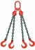 Строп цепной четырехветвевой 4СЦ 17 т L=8 м 8 кл с ОВ 17.0т купить в Ханты-Мансийске
