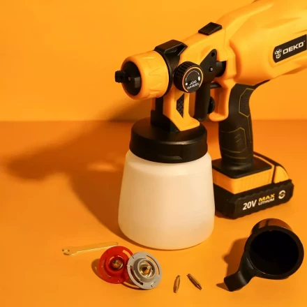 Краскопульт аккумуляторный DKSG20K2 DEKO, 063-4180 купить в Ханты-Мансийске