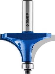 ЗУБР 57.1 x 29 мм, радиус 22 мм, фреза кромочная калевочная №1, Профессионал (28701-57.1)