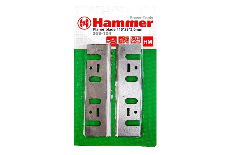 Ножи для рубанка HAMMER 110мм (Flex 209-104) купить в Ханты-Мансийске