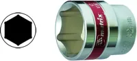 Головка торцевая 16 мм 6-гранная CrV под квадрат 1/2" хромированная MATRIX MASTER 13116