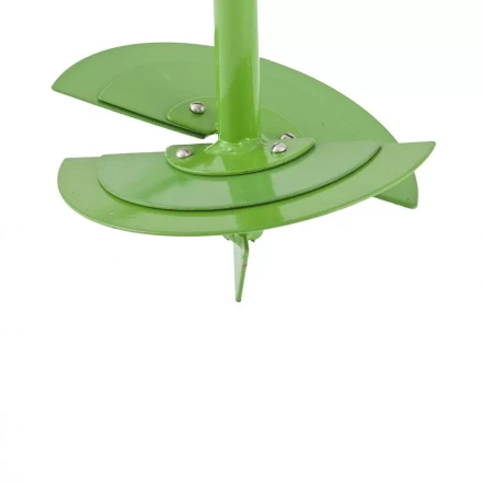 Бур садовый лопастной со сменными ножами, 2110 мм / 1110 мм , удлинитель, диаметр 150 мм, 200 мм, Россия, Сибртех 64399 купить в Ханты-Мансийске