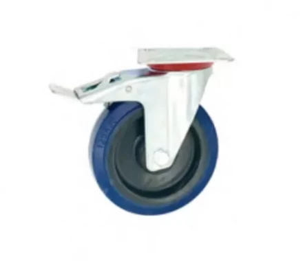 Колесо поворотное резина SRCLb 93 75 мм с тормозом (F) 1027240 купить в Ханты-Мансийске