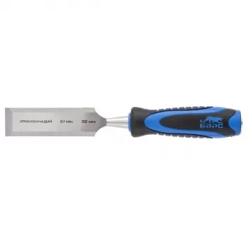 Долото-стамеска,плоская,32мм, двухкомпонентная рукоятка,металлический затыльник БАРС 24657 купить в Ханты-Мансийске