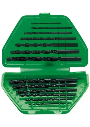 Набор сверл по металлу 1,5-6,5 мм (через 0,5 мм) 13 шт пластиковый бокс цилиндрический хвостовик SPARTA 723455 купить в Ханты-Мансийске
