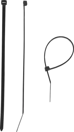 Кабельные стяжки черные КС-Ч1 нейлоновые промфасовка серия ПРОФЕССИОНАЛ купить в Ханты-Мансийске