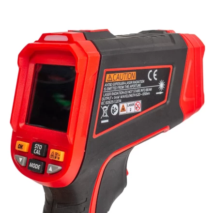 Лазерный бесконтактный цифровой пирометр КВТ KT 655 до 1380°C (87247) купить в Ханты-Мансийске