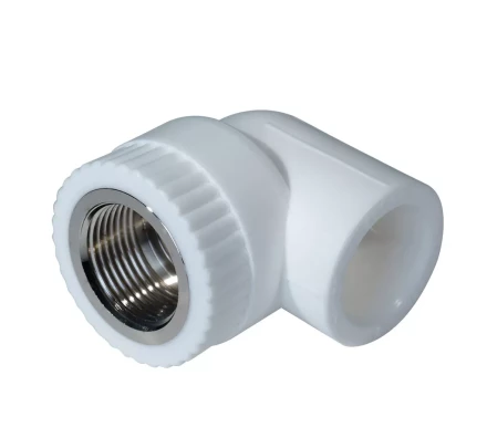 Уголок комб. PP-R ВР 20мм х 1/2 белый (50/150) 45378 купить в Ханты-Мансийске