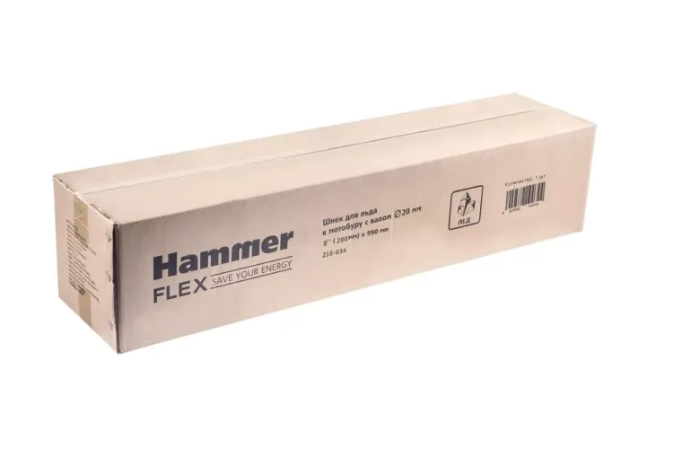Шнек HAMMER 210-034 для льда 8'' (200мм) купить в Ханты-Мансийске