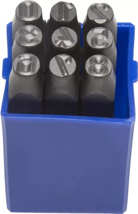 Клейма ЗУБР цифровые арабские, шрифт 8мм 21501-08_z01 купить в Ханты-Мансийске