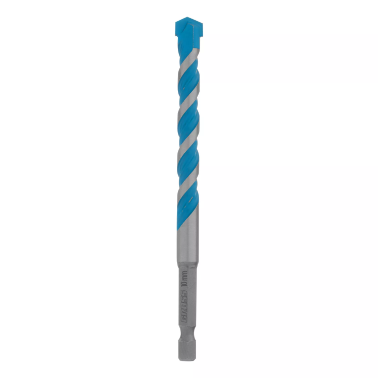 Сверло универсальное Gross, Multipurpose PRO, 6-гр. хвостовик, 10мм купить в Ханты-Мансийске