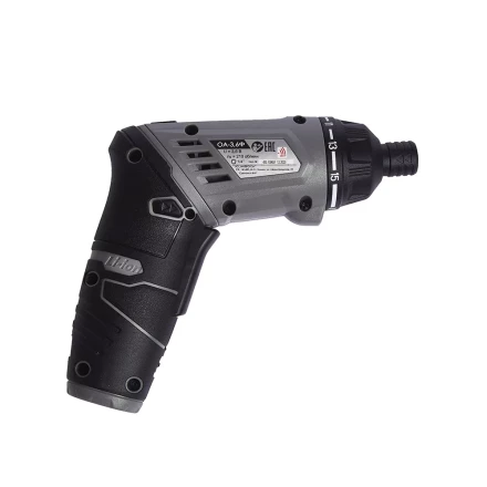 Отвертка-трансформер + фонарь ИНТЕРСКОЛ ОА-3,6Ф аккумуляторная (Li-ion, кейс) купить в Ханты-Мансийске