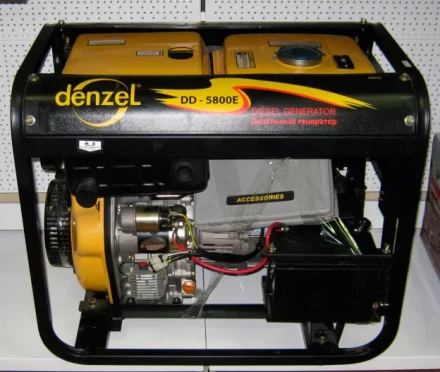 Генератор дизельный DENZEL DD5800Е 94670 купить в Ханты-Мансийске
